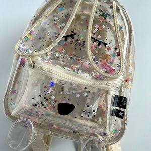 Zara clear backpack